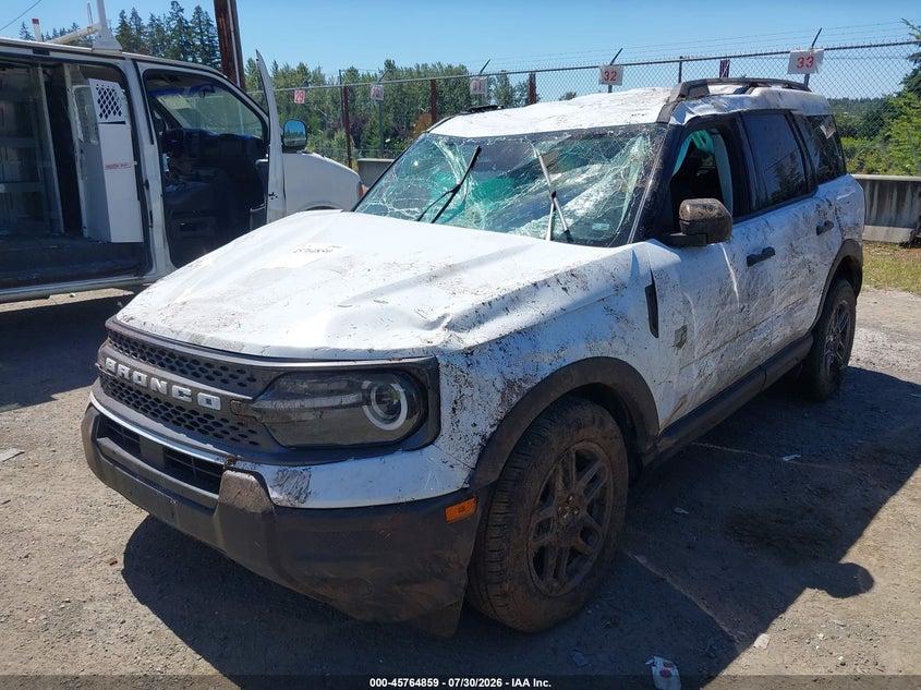 Vin: 3fmcr9bn4sre76427, lot: 46263608, ford bronco sport big bend 20252