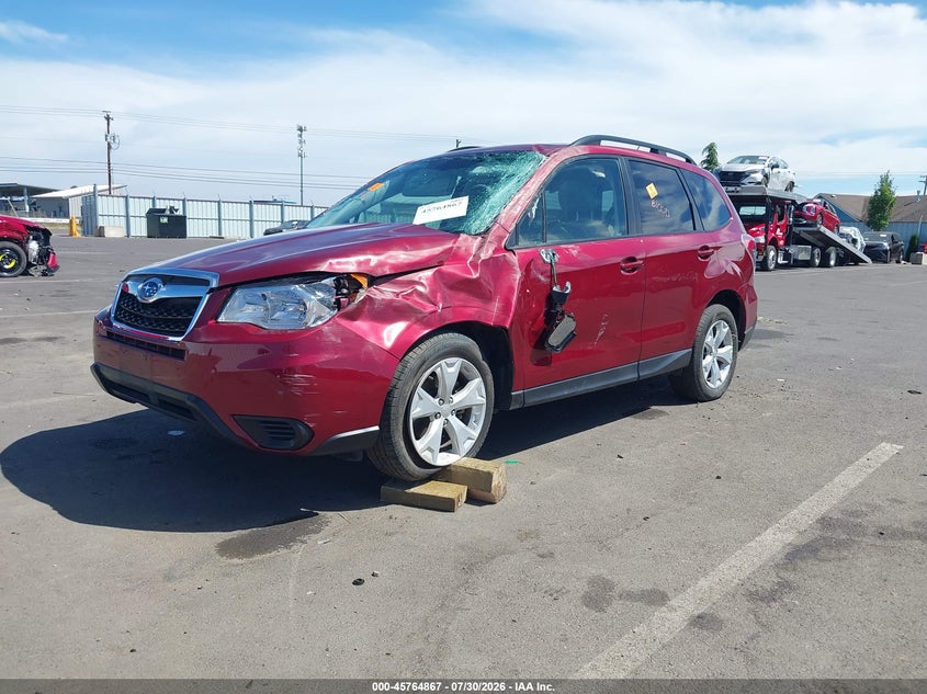 Vin: jf2sjadc4fh833439, lot: 46263614, subaru forester 2.5i premium 20152
