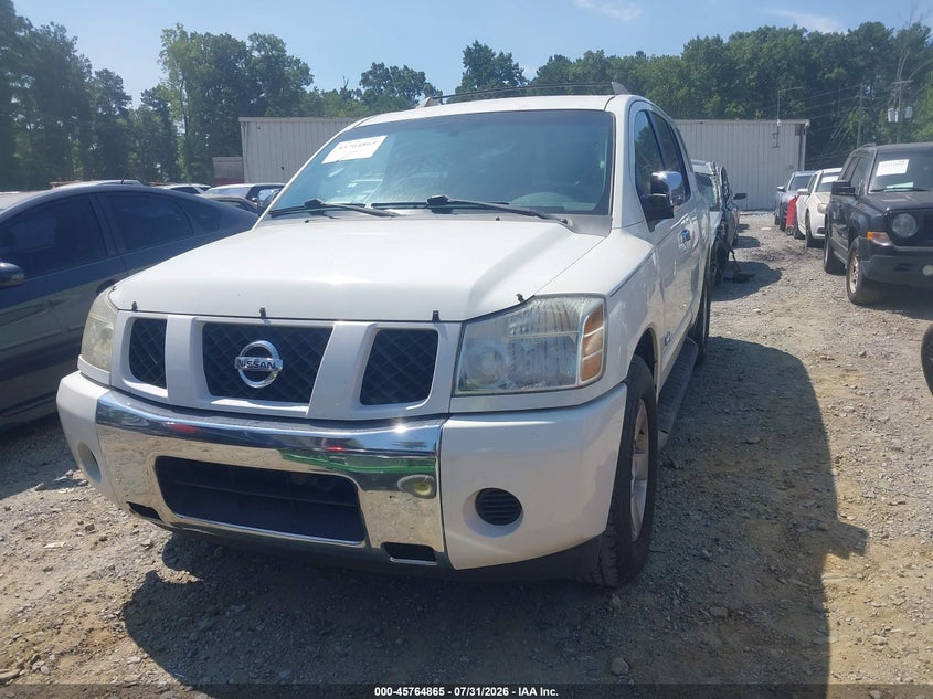 2007 Nissan Armada, Rear, IAAI, VIN 5N1BA08A07N717512 — photo 2