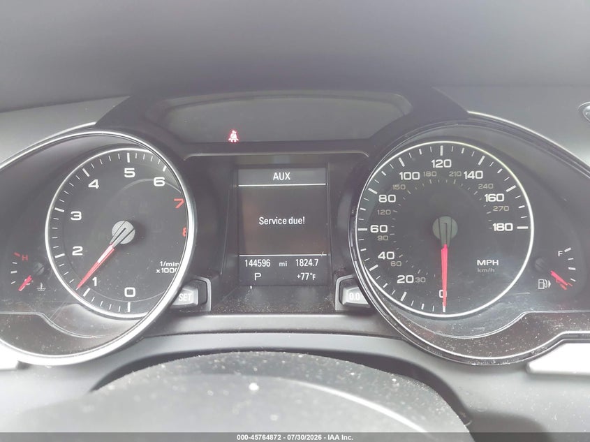 2011 AUDI A5 auction photo 7