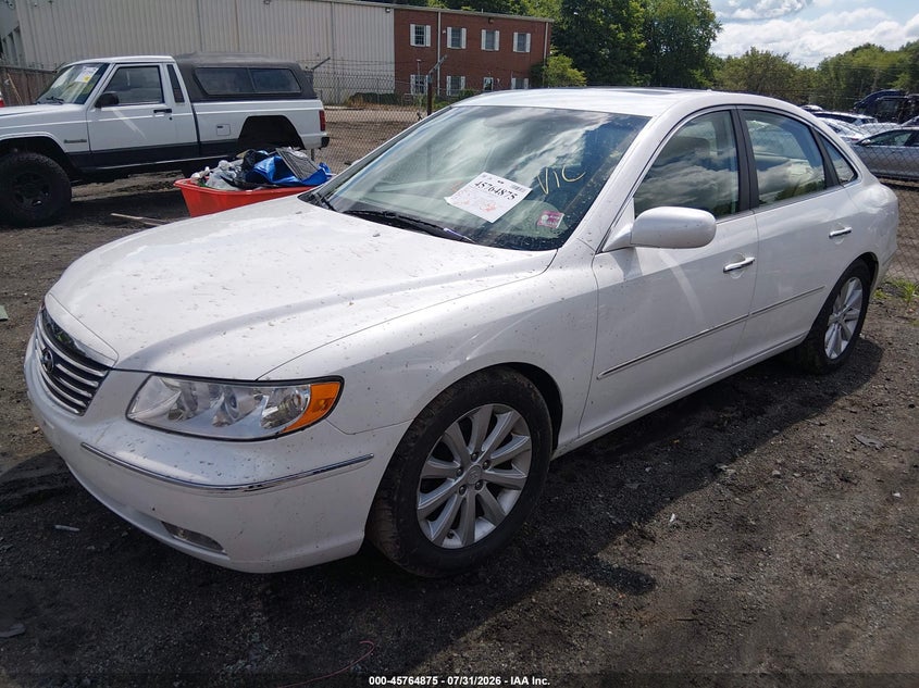 2009 Hyundai Azera, Flood, IAAI, VIN KMHFC46D39A369974 — photo 2