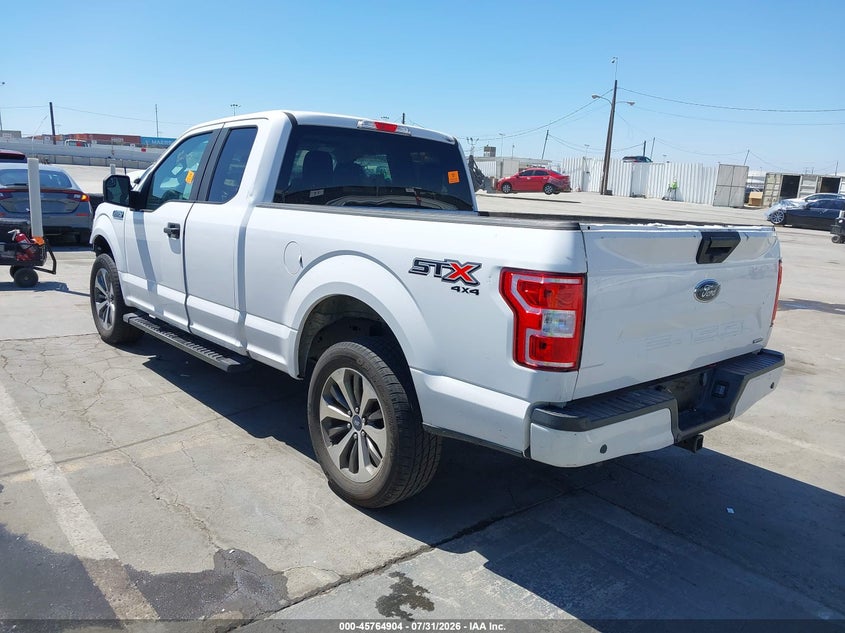 Vin: 1ftex1epxlkd76629, lot: 46263653, ford f-150 xl 20203