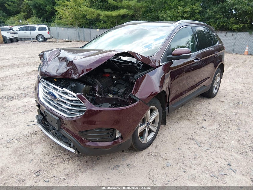 Vin: 2fmpk4k93kbc08723, lot: 46263666, ford edge titanium 20192