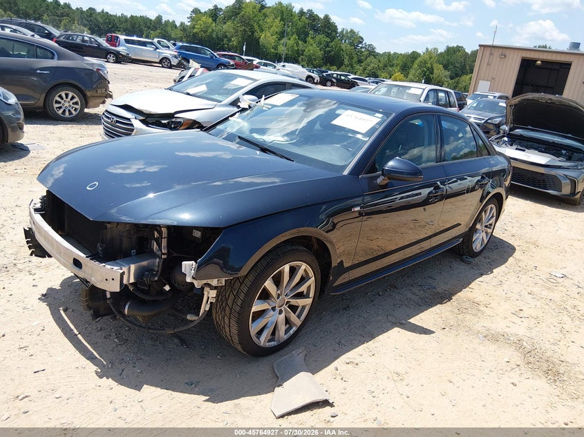 Vin: waukmaf40ja074993, lot: 46263676, audi a4 2.0t tech ultra premium/2.0t ultra premium 20182