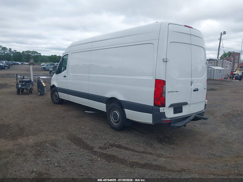Vin: w1y4nchy7pt152716, lot: 46263678, mercedes-benz sprinter 2500 high roof 4-cyl diesel ho 20233