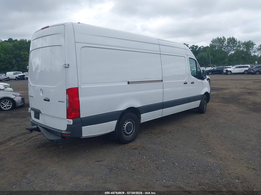 Vin: w1y4nchy7pt152716, lot: 46263678, mercedes-benz sprinter 2500 high roof 4-cyl diesel ho 20234