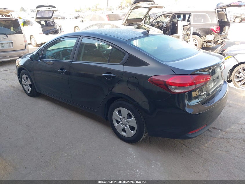 Vin: 3kpfk4a74he048966, lot: 46263679, kia forte lx 20173