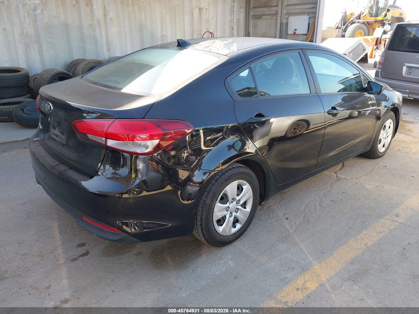 Vin: 3kpfk4a74he048966, lot: 46263679, kia forte lx 20174