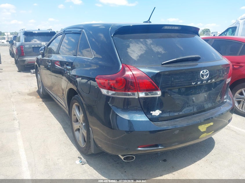 Vin: 4t3zk3bbxdu060497, lot: 46263730, toyota venza xle v6 20133