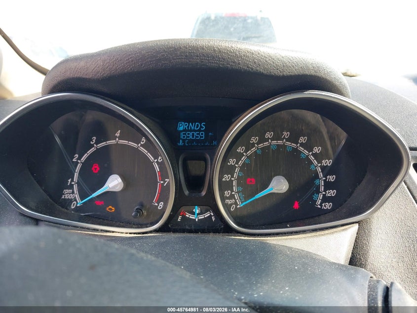 Vin: 3fadp4ej2jm110008, lot: 46263732, ford fiesta se 20182