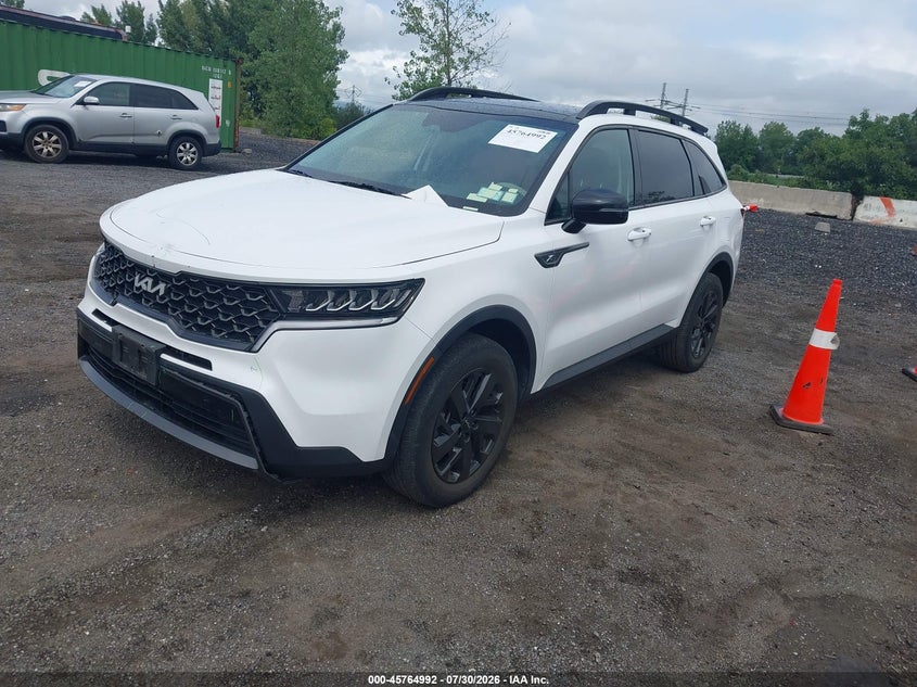 Vin: 5xyrldlc5ng082241, lot: 46263741, kia sorento x-line s 20222
