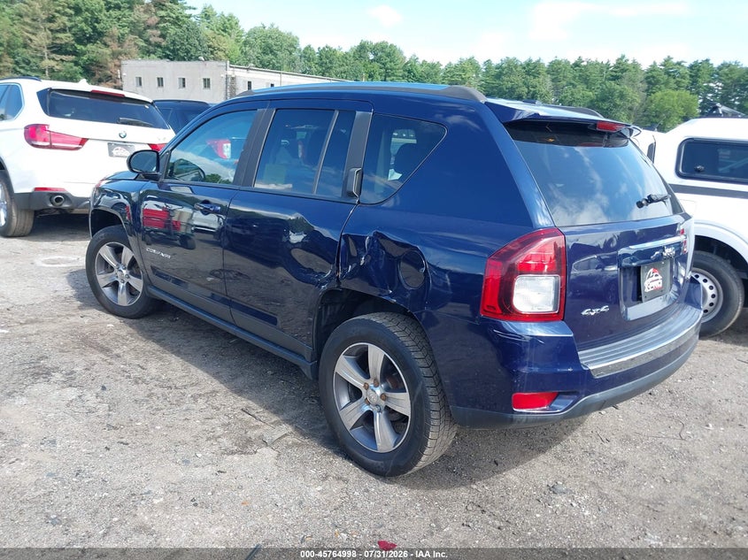 Vin: 1c4njdeb2gd745047, lot: 46263747, jeep compass high altitude edition 20163