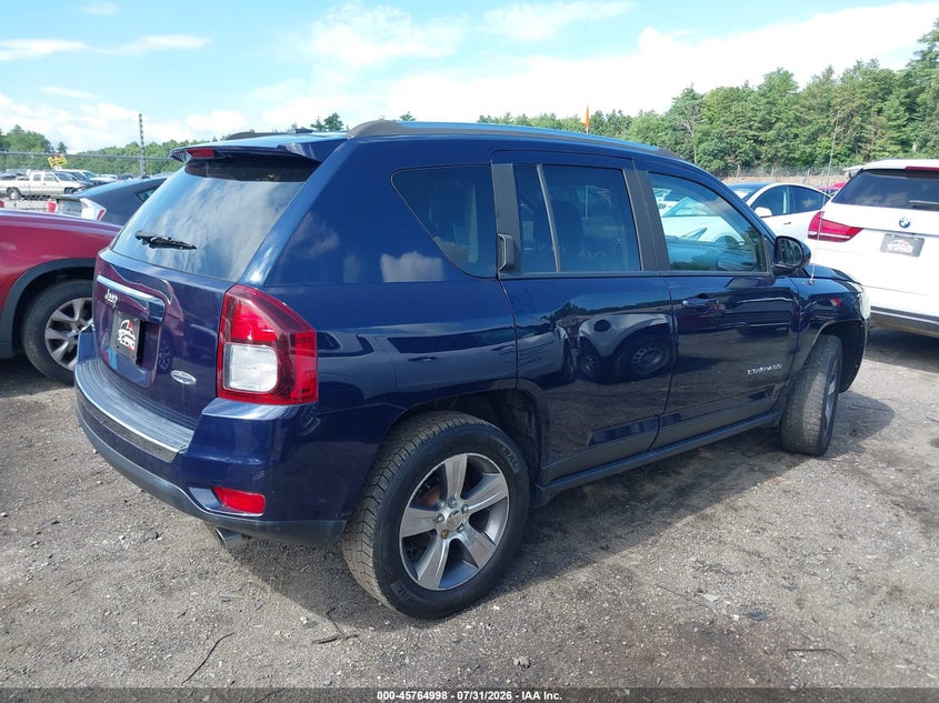 Vin: 1c4njdeb2gd745047, lot: 46263747, jeep compass high altitude edition 20164