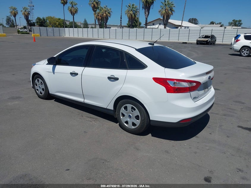 Vin: 1fadp3e29dl165015, lot: 46263764, ford focus s 20133