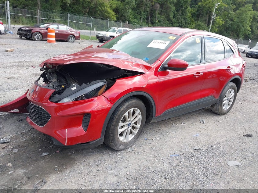 Vin: 1fmcu9g6xlua08860, lot: 46263773, ford escape se 20202