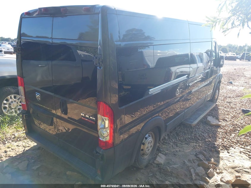 Vin: 3c6trvpg9le139176, lot: 46263790, ram promaster 2500 window van high roof 159 wb 20204