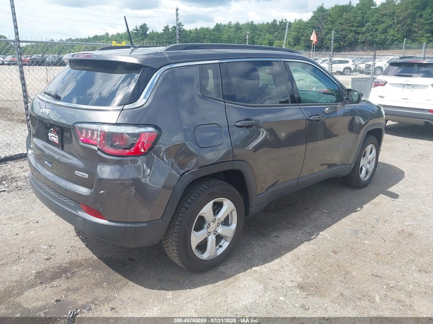 Vin: 3c4njdbb1jt337371, lot: 46263808, jeep compass latitude 4x4 20184