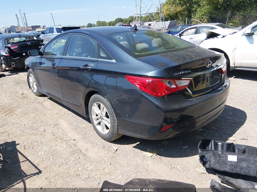 Vin: 5npeb4ac7eh847706, lot: 46263812, hyundai sonata gls 20143