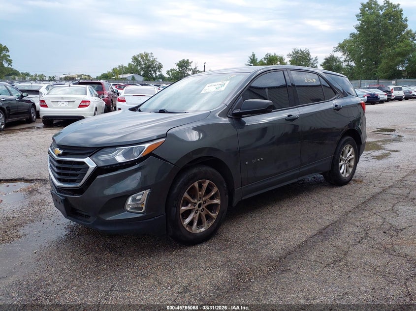 2019 Chevrolet Equinox, Удар спереду, IAAI, VIN 2GNAXHEV5K6114290 — фото 2