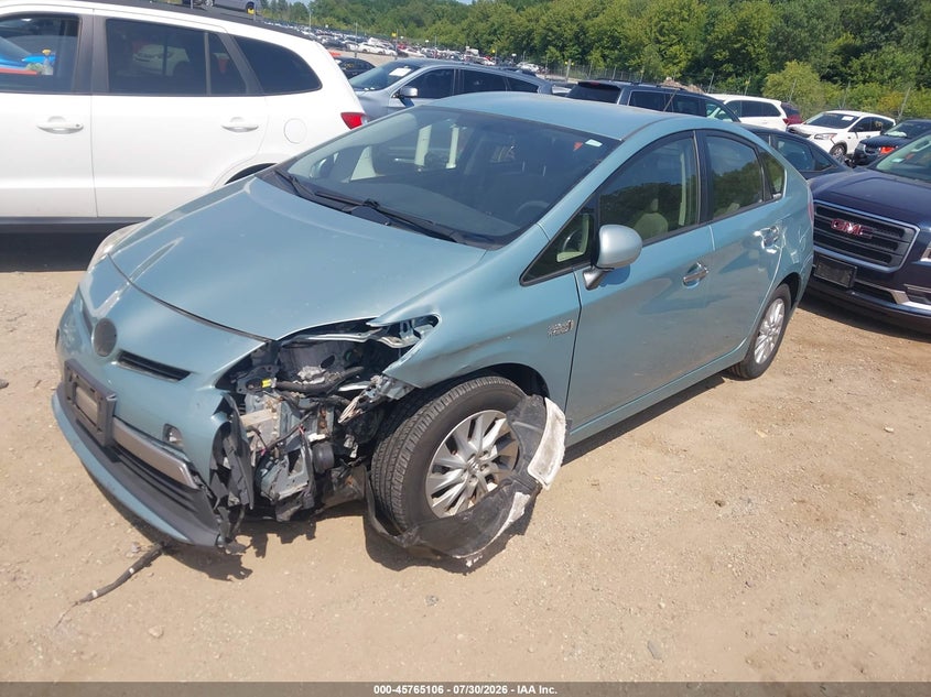 Vin: jtdkn3dp0d3045107, lot: 46263854, toyota prius plug-in 20132