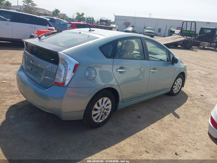 Vin: jtdkn3dp0d3045107, lot: 46263854, toyota prius plug-in 20134