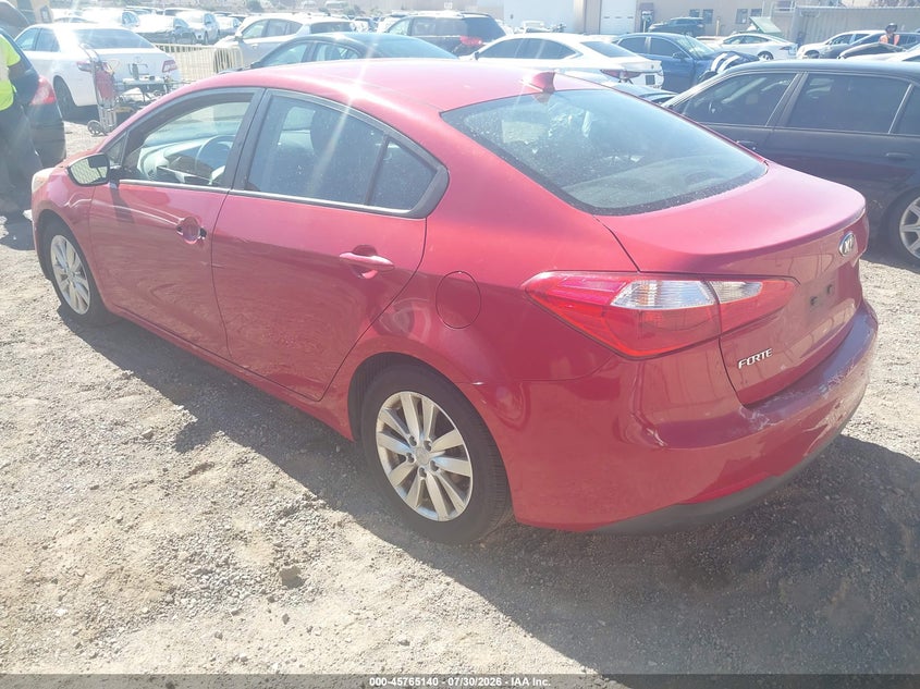 Vin: knafx4a61f5381432, lot: 46263889, kia forte lx 20153