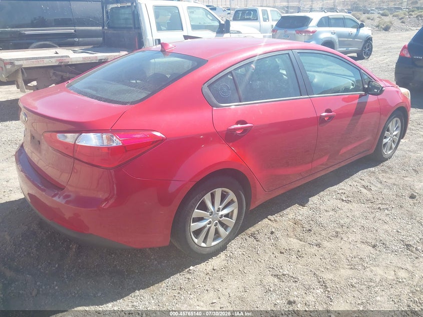 Vin: knafx4a61f5381432, lot: 46263889, kia forte lx 20154
