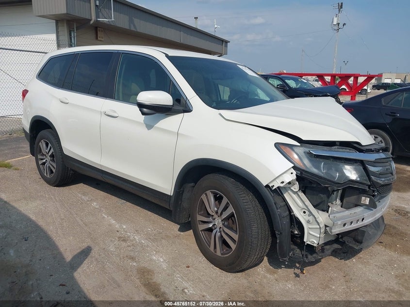 Vin: 5fnyf6h82gb100675, lot: 46263901, honda pilot ex-l 2016 img_1