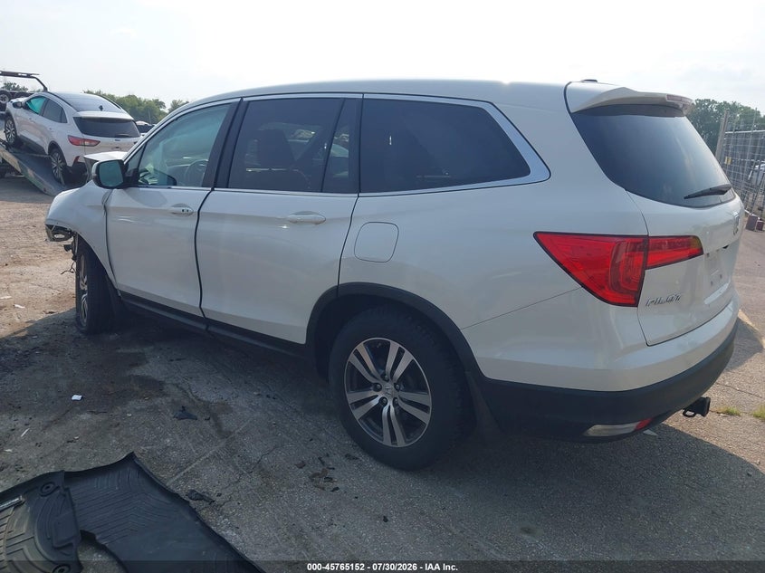 Vin: 5fnyf6h82gb100675, lot: 46263901, honda pilot ex-l 20163