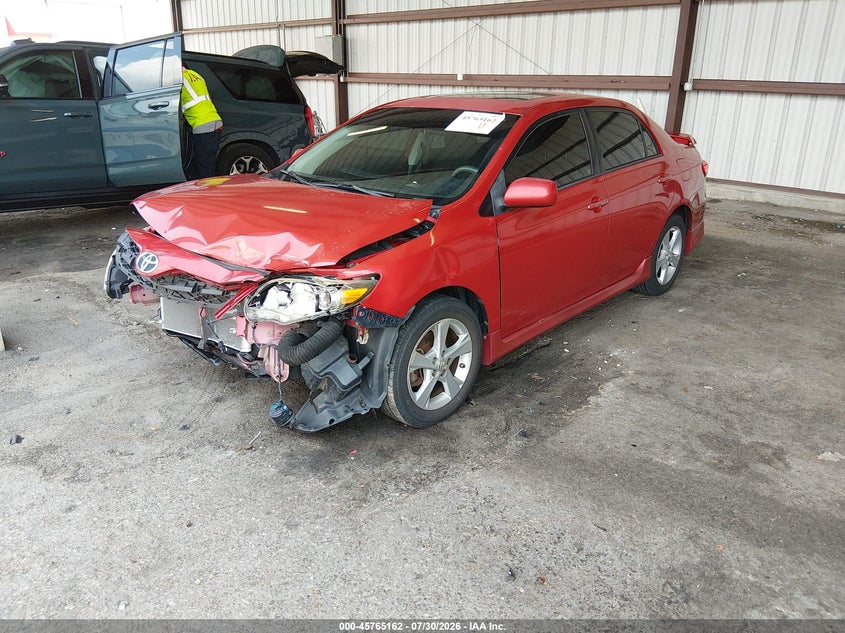Vin: 5yfbu4ee6cp071187, lot: 46263911, toyota corolla s 20122