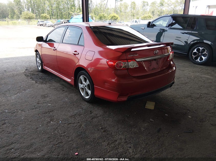 Vin: 5yfbu4ee6cp071187, lot: 46263911, toyota corolla s 20123