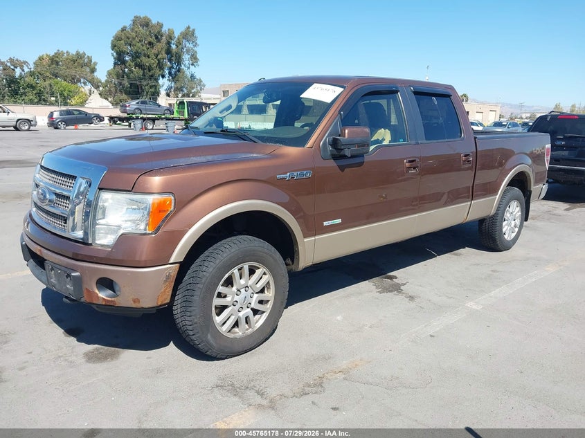 Vin: 1ftfw1etxcfa13986, lot: 46263927, ford f-150 lariat 20122
