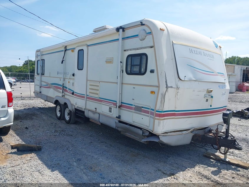 1995 HOLIDAY RAMBLER TRAVEL TRLR auction photo 1