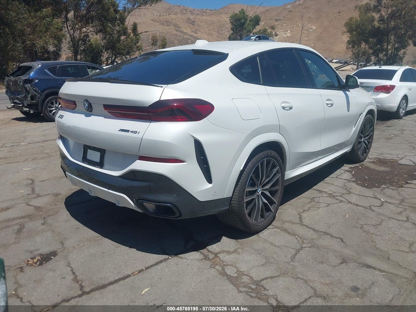 Vin: 5ux33ex00r9u86601, lot: 46263944, bmw x6 xdrive40i 20244