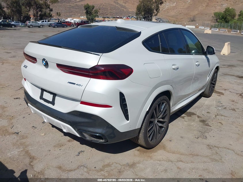 Vin: 5ux33ex00r9u86601, lot: 46263944, bmw x6 xdrive40i 20244