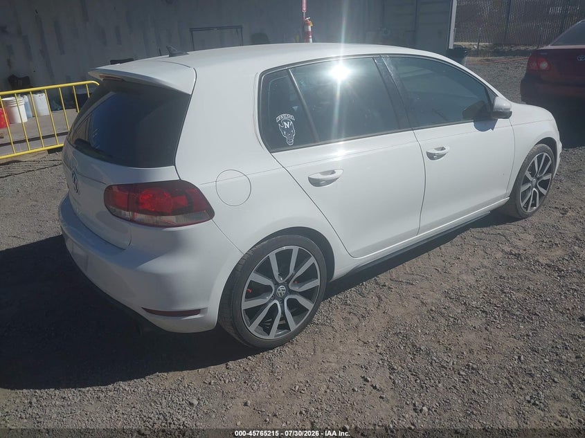 Vin: wvwhd7aj6cw053598, lot: 46263964, volkswagen gti 4-door autobahn 20124