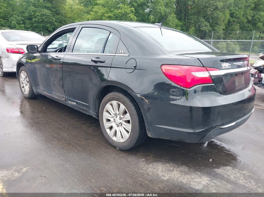 Vin: 1c3ccbab6en211458, lot: 46263975, chrysler 200 lx 20143