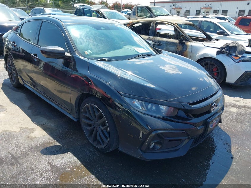 Vin: shhfk7h47lu412067, lot: 46263980, honda civic sport 2020 img_1