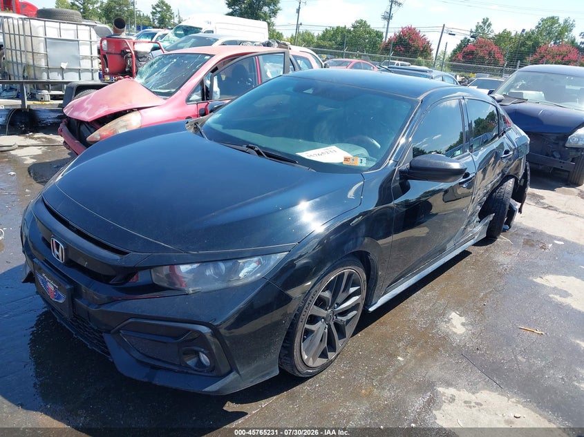 Vin: shhfk7h47lu412067, lot: 46263980, honda civic sport 20202