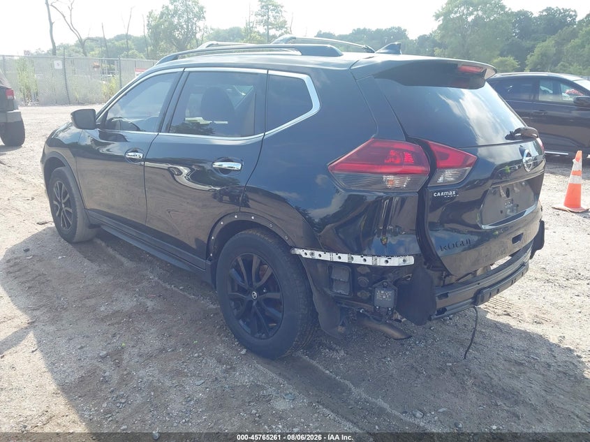 Vin: 5n1at2mt1jc810115, lot: 46264010, nissan rogue sv 20183
