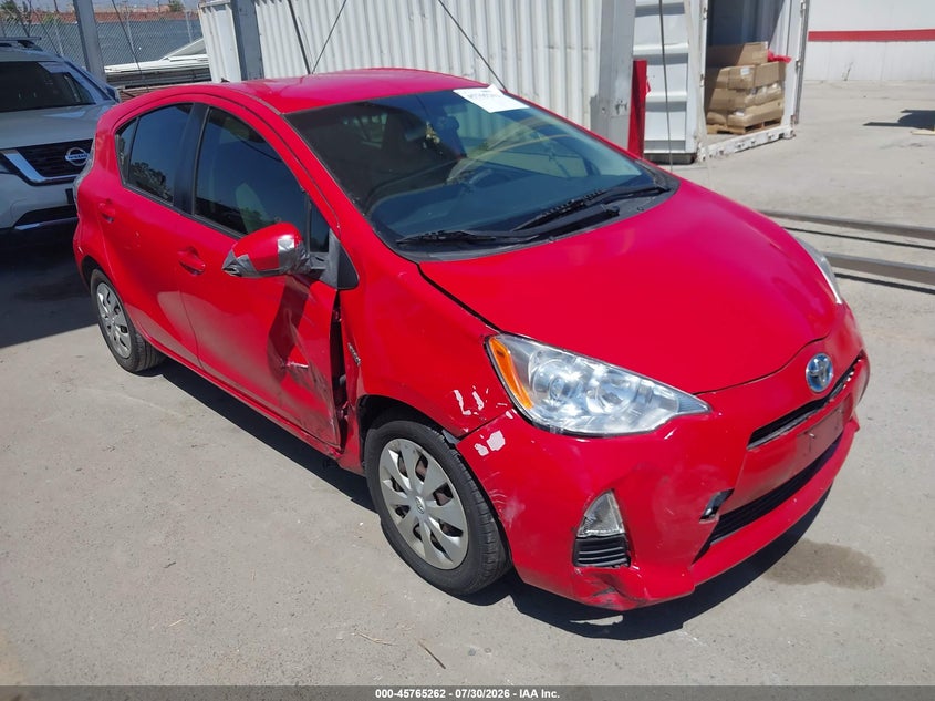 Vin: jtdkdtb3xc1008790, lot: 46264011, toyota prius c one 2012 img_1