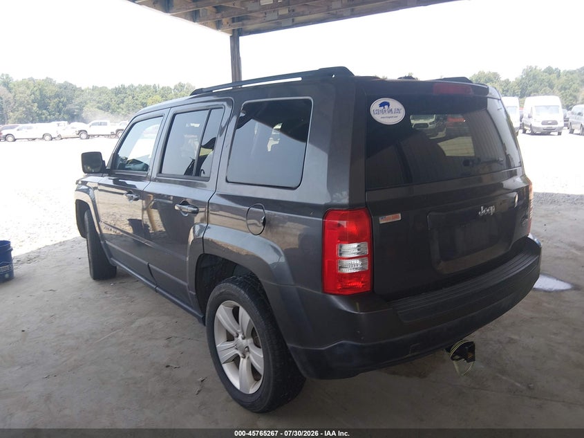 Vin: 1c4njpfa3gd615088, lot: 46264016, jeep patriot latitude 20163