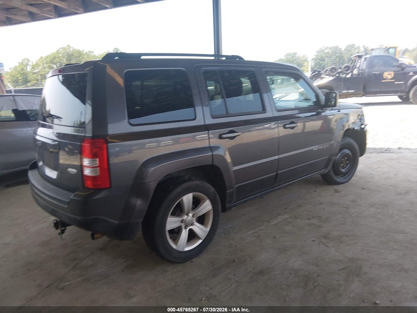 Vin: 1c4njpfa3gd615088, lot: 46264016, jeep patriot latitude 20164