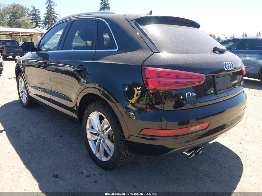 Vin: wa1efcfs9gr011254, lot: 46264017, audi q3 2.0t premium plus 20163