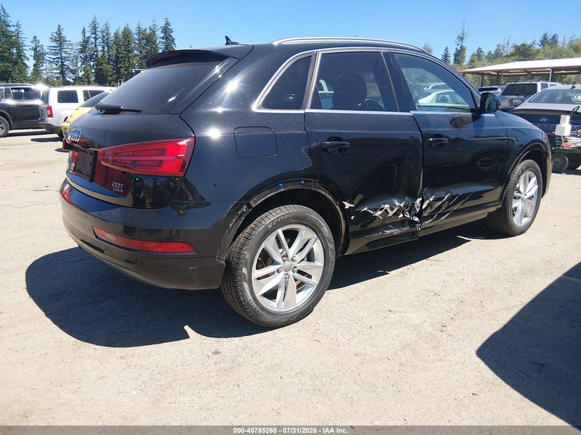 Vin: wa1efcfs9gr011254, lot: 46264017, audi q3 2.0t premium plus 20164