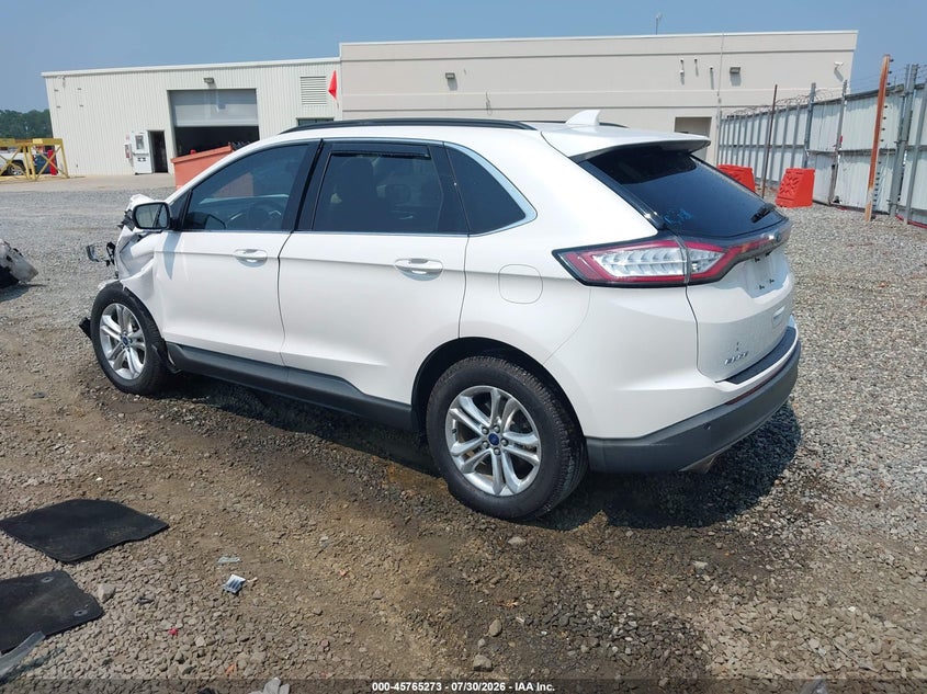 Vin: 2fmpk3j88hbc59467, lot: 46264022, ford edge sel 20173