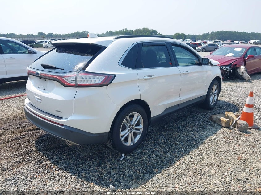 Vin: 2fmpk3j88hbc59467, lot: 46264022, ford edge sel 20174
