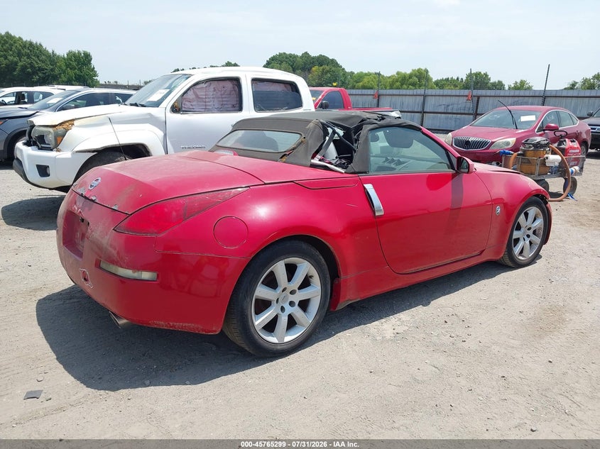 NISSAN 350Z 2004 VIN JN1AZ36A94T005992