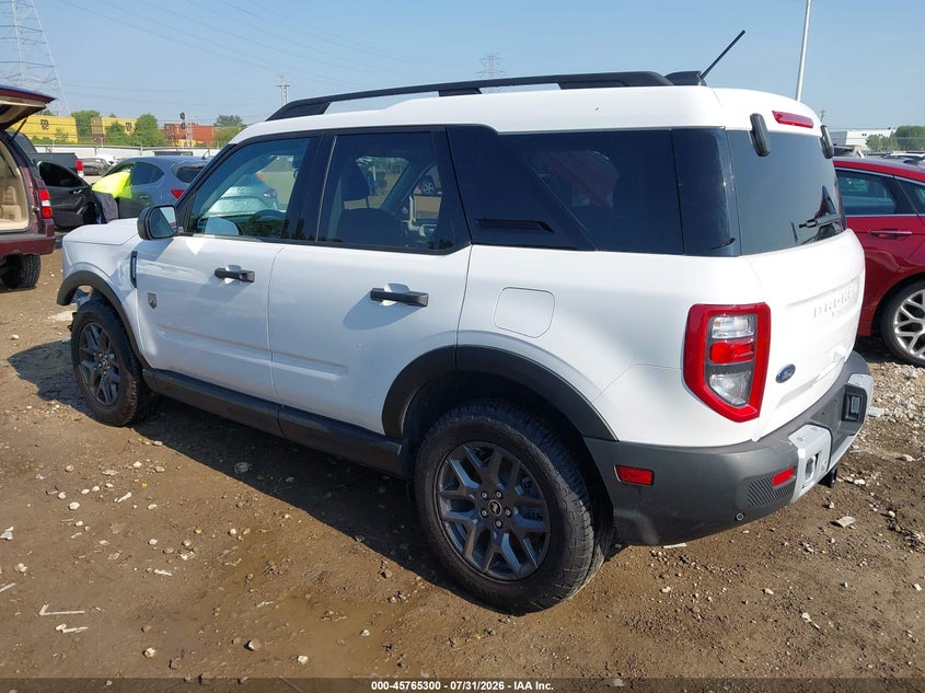 Vin: 3fmcr9bn2sre84316, lot: 46264049, ford bronco sport big bend 20253