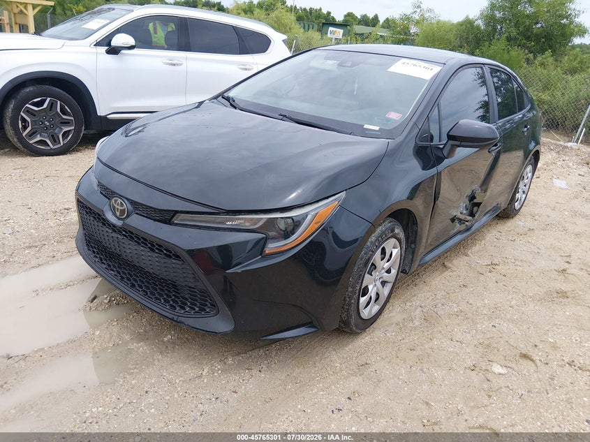 Vin: 5yfepmae8mp268812, lot: 46264050, toyota corolla le 20212
